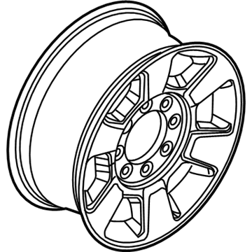 Ford BC3Z-1007-B Wheel, Alloy