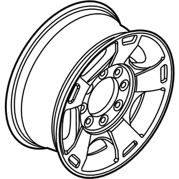Ford BC3Z-1007-A Wheel, Alloy