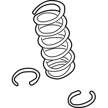 Infiniti 54010-6Y301 Front Coil Spring
