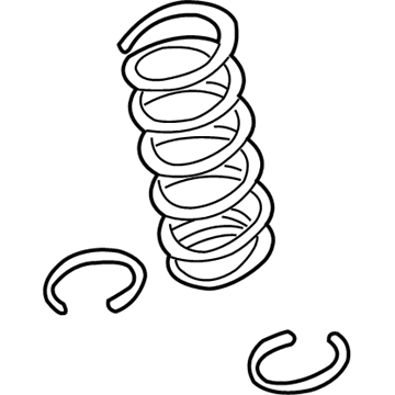 Nissan 54010-4L809 Spring-Front