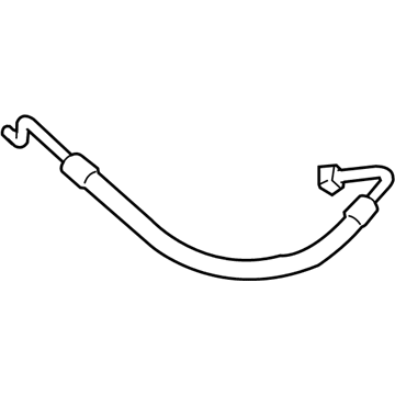 Mopar 55037861AE Line-Auxiliary A/C Suction