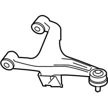 Infiniti 55501-1BA0A Rear Right Upper Suspension Arm Assembly