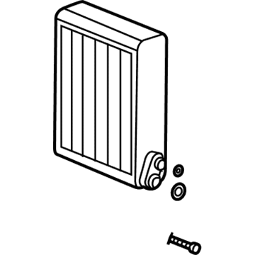 GM 19129798 Evaporator Asm, Auxiliary A/C