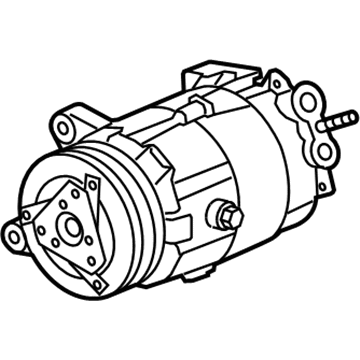 GM 23414001 Air Conditioner Compressor Kit