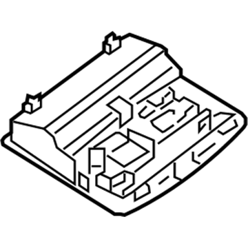 Nissan 26430-4GB7B Lamp Assembly Map