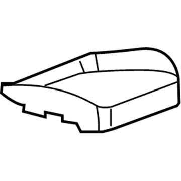 GM 22718147 PAD, Front Seat Cushion