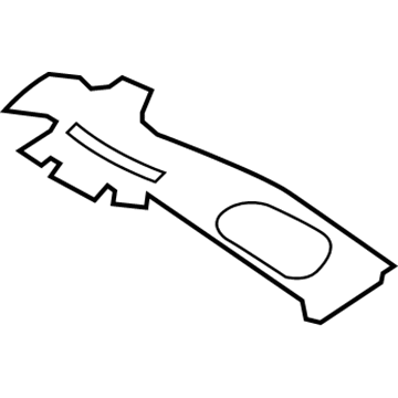 Hyundai 84713-3L100 Pad-Crash Pad Upper Antinoise