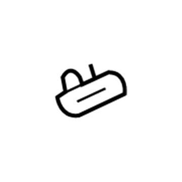 GM 15805391 Weatherstrip Pillar Trim Plug