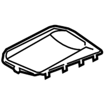 BMW 51-45-9-345-901 Trim Piece For Head-Up Display