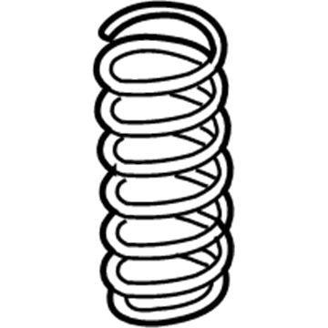 Nissan 55020-JA01C Spring - Rear Suspension