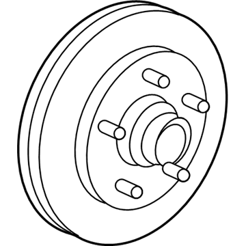 Ford XL1Z-1125-AA Rotor