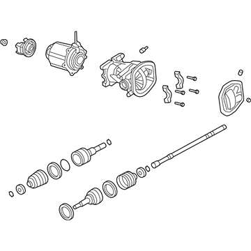 Ford 6L8Z-4200-A Differential Assembly