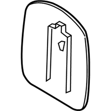 GM 22846658 Fuel Door