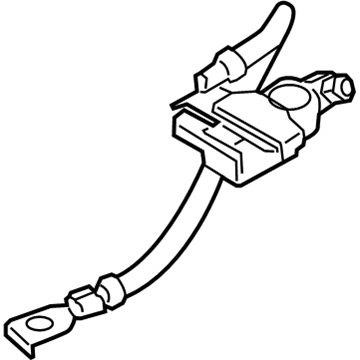 BMW 61-21-9-117-877 Negative Battery Cable