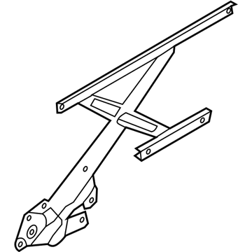 Nissan 82720-1JA0B Regulator Assembly-Side Door, RH