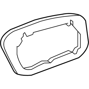 BMW 63-21-7-178-385 Gasket, Rear Light, Trunk Lid, Left