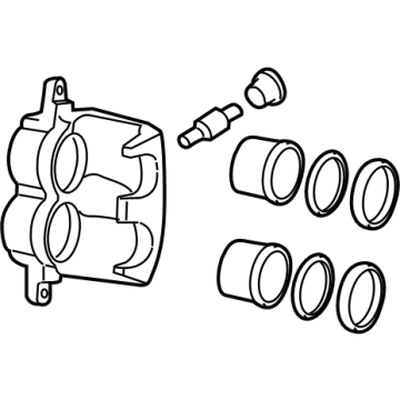 Mopar 68548447AA CALIPER-DISC BRAKE