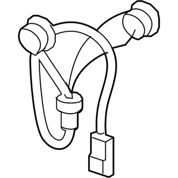 Hyundai 92480-0W050 Rear Combination Holder & Wiring, Exterior