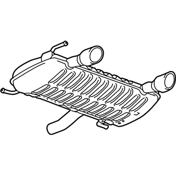 GM 23494369 Rear Muffler