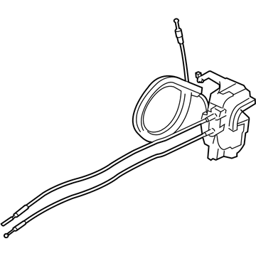 Nissan 80501-4NP0A Front Left Door Lock Actuator