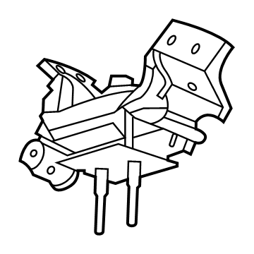 Ford MB3Z-6068-A INSULATOR ASY - ENGINE SUPPORT