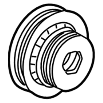 Acura 13810-PEA-007 Pulley, Crankshaft