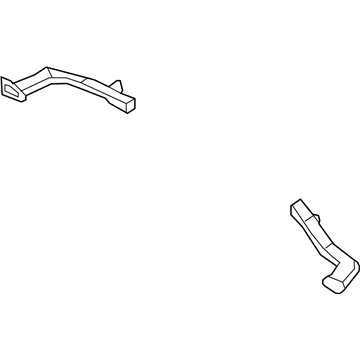 Hyundai 97390-2B000 Hose Assembly-Side Defroster, RH