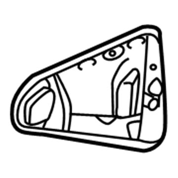 Acura 72362-TZ3-A02 Barrier A, Left Front Do