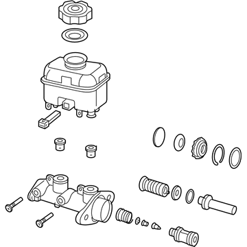 GM 92121736 Master Cylinder