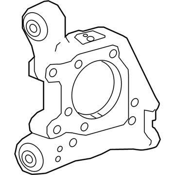 Infiniti 43019-5NA0A Housing Assy-Rear Axle, LH