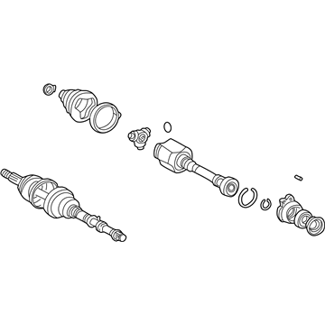 Toyota 43410-17010 Axle Assembly