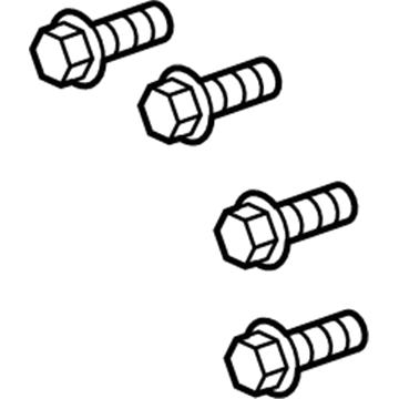 Mopar 68048701AA Bolt-HEXAGON FLANGE Head