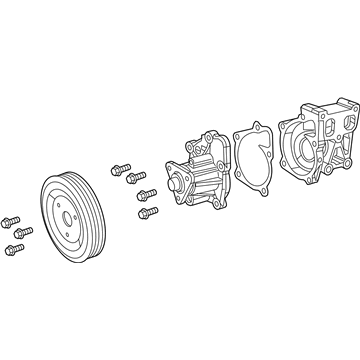 Mopar 5047389AC Pump-Water