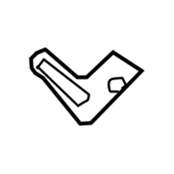 Nissan 87302-7FA7A Bracket Connector