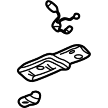 GM 10442760 Lamp Asm-Roof Rail Courtesy & Reading (RH)