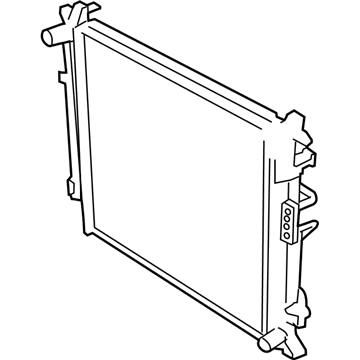 Mopar 4677755AE Engine Cooling Radiator