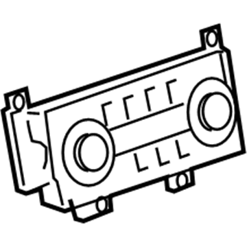 GM 25827517 Dash Control Unit