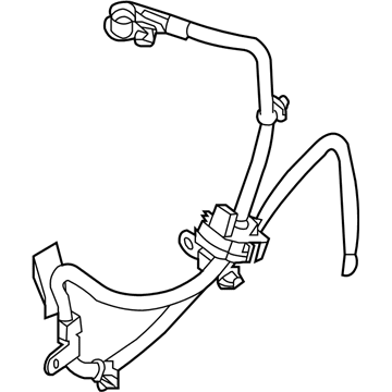 Nissan 24080-JA00A Cable Assy-Battery Earth