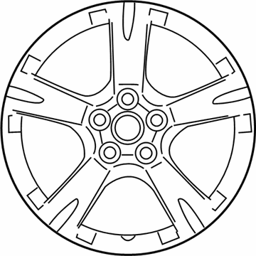 GM 19184110 Wheel Rim, 18X7