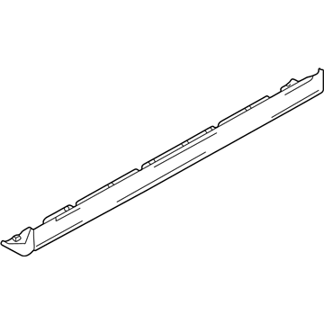 Hyundai 87753-3D000 Moulding-Side Sill, LH