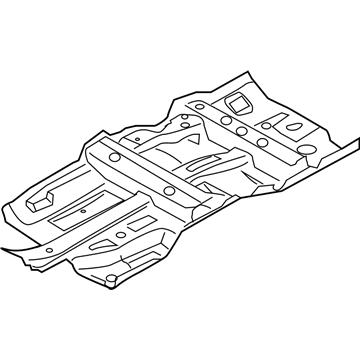 Infiniti G4321-1BAMA Floor-Front, LH