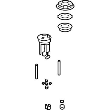 Honda 17048-TA0-A00 Filter Set, Fuel