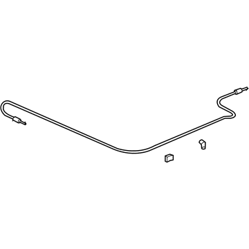 Honda 74130-S9V-A01 Wire Assembly, Hood