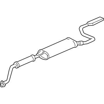 Honda 18307-SHJ-305 Silencer, Complete Exhaust