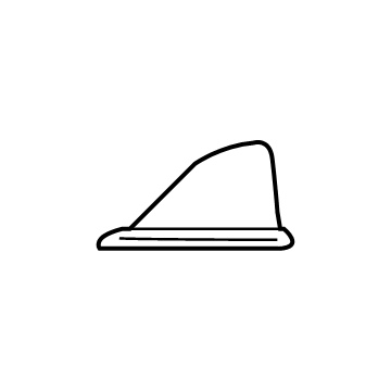Nissan 28228-6FL2A Cover-Antenna Base