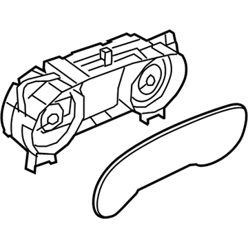 Mopar 68336280AH CLUSTER-INSTRUMENT PANEL