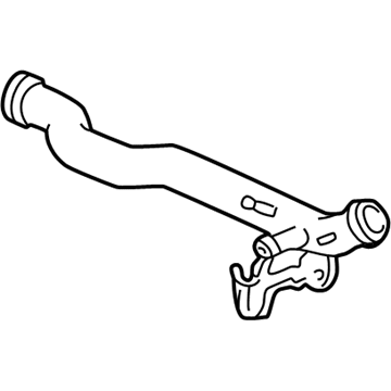 Honda 19505-PLC-000 Pipe A, Connecting