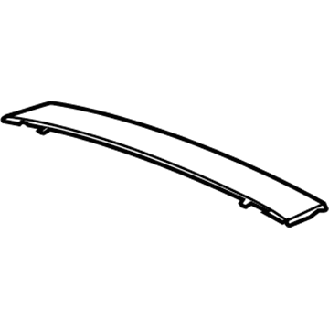 GM 15140325 Cover Asm-Roof Vent Rear Trim