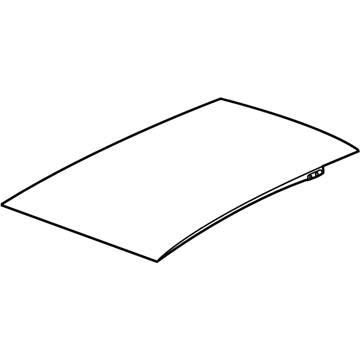 GM 15212373 Sunroof Glass