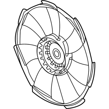 Honda 19020-6C1-A01 Fan, Cooling